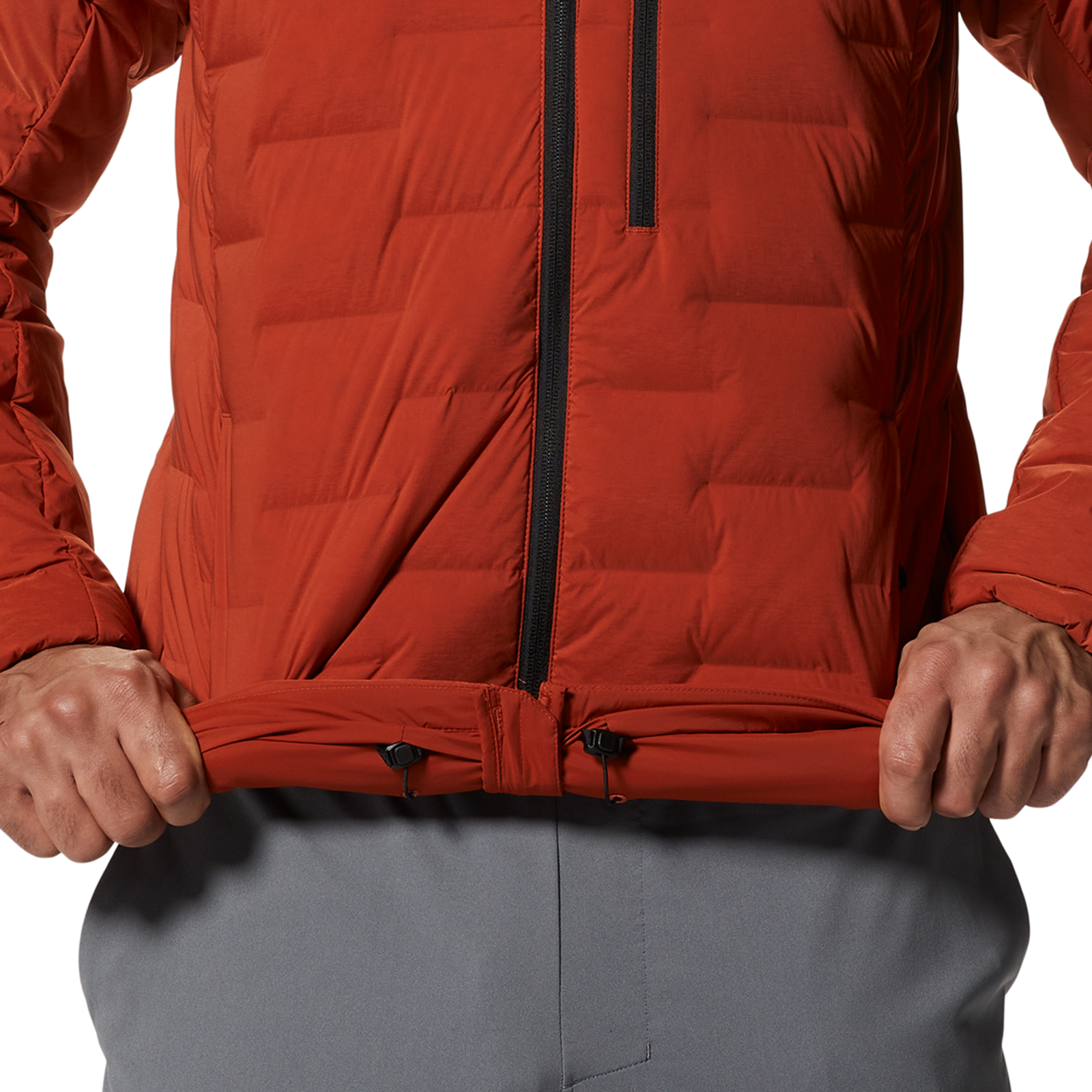 Mountain Hardwear M Stretchdown™ Hoody in ORANGE