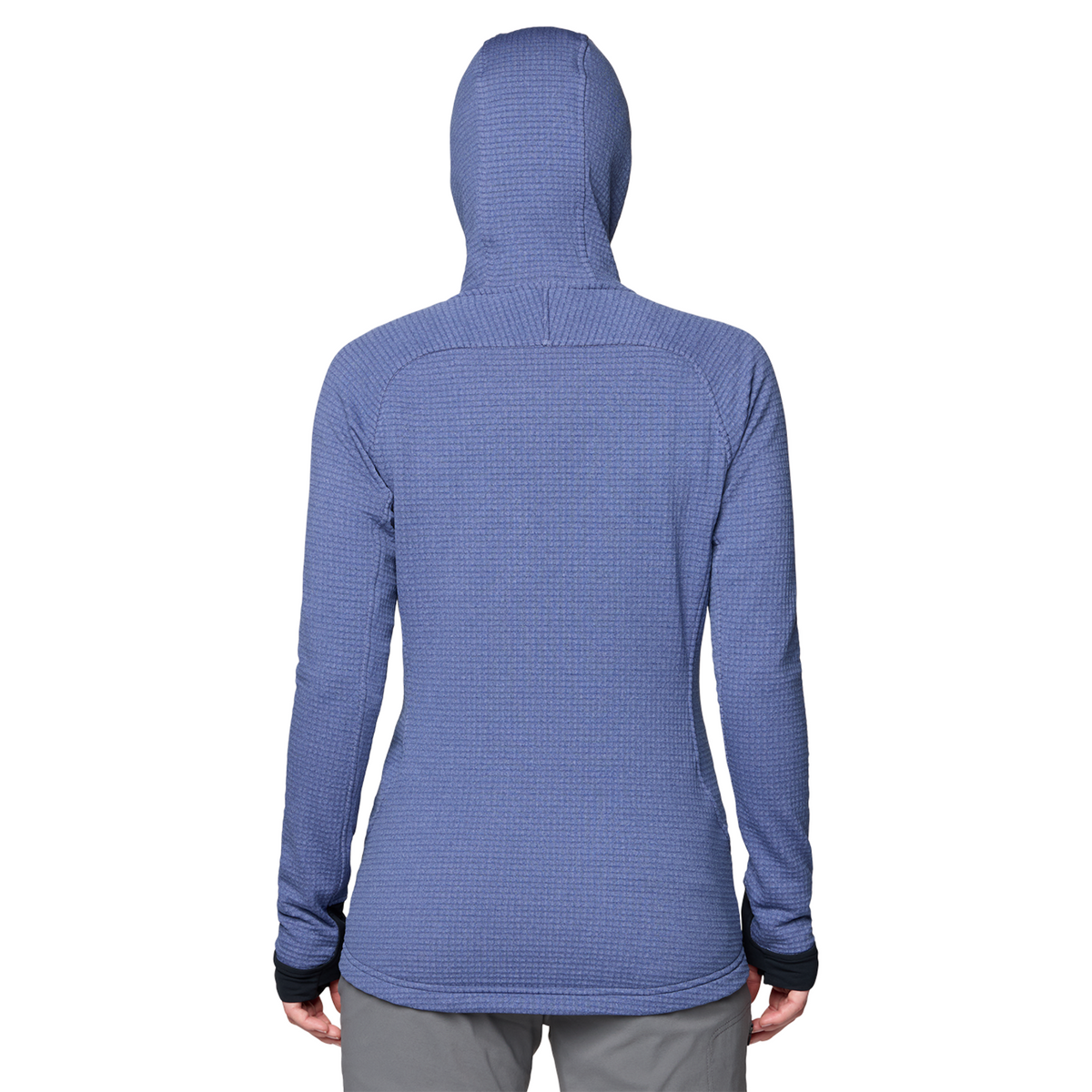 Mountain Hardwear W Polartec® Power Grid™ Full Zip Hoody in BLAU
