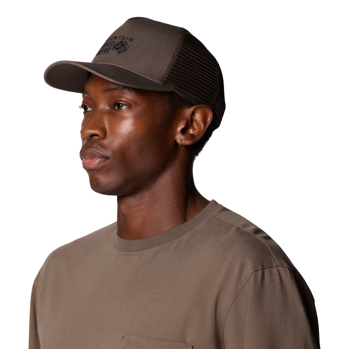 Mountain Hardwear MHW Logo Trucker S26 in BRAUN