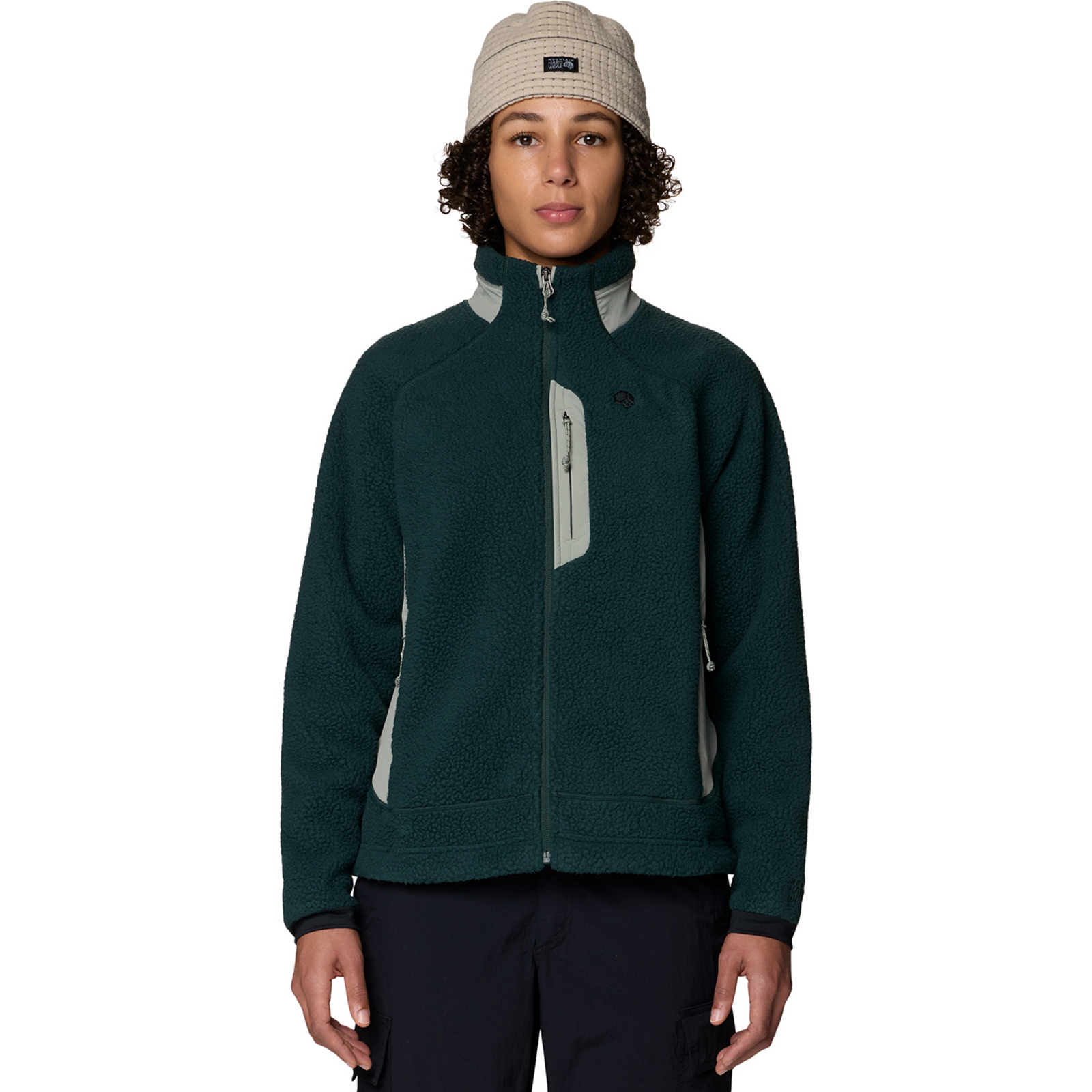 Mountain Hardwear W Deep Drift™ Fleece Full Zip in GRÜN