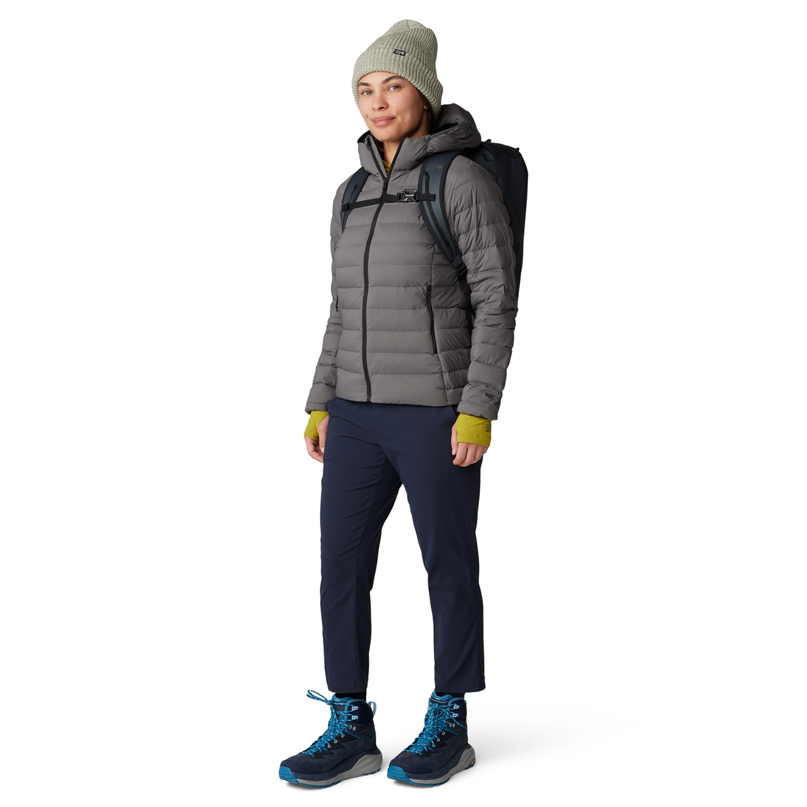 Mountain Hardwear W Dynama™ Crop in BLAU