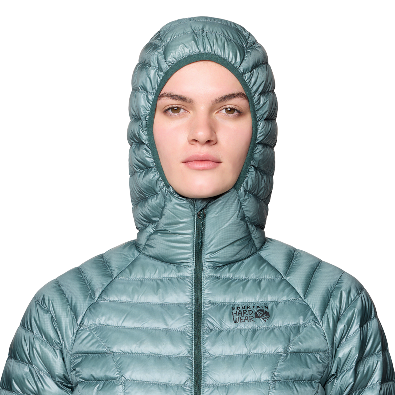 Mountain Hardwear W Ghost Whisperer™ Hoody in GRÜN