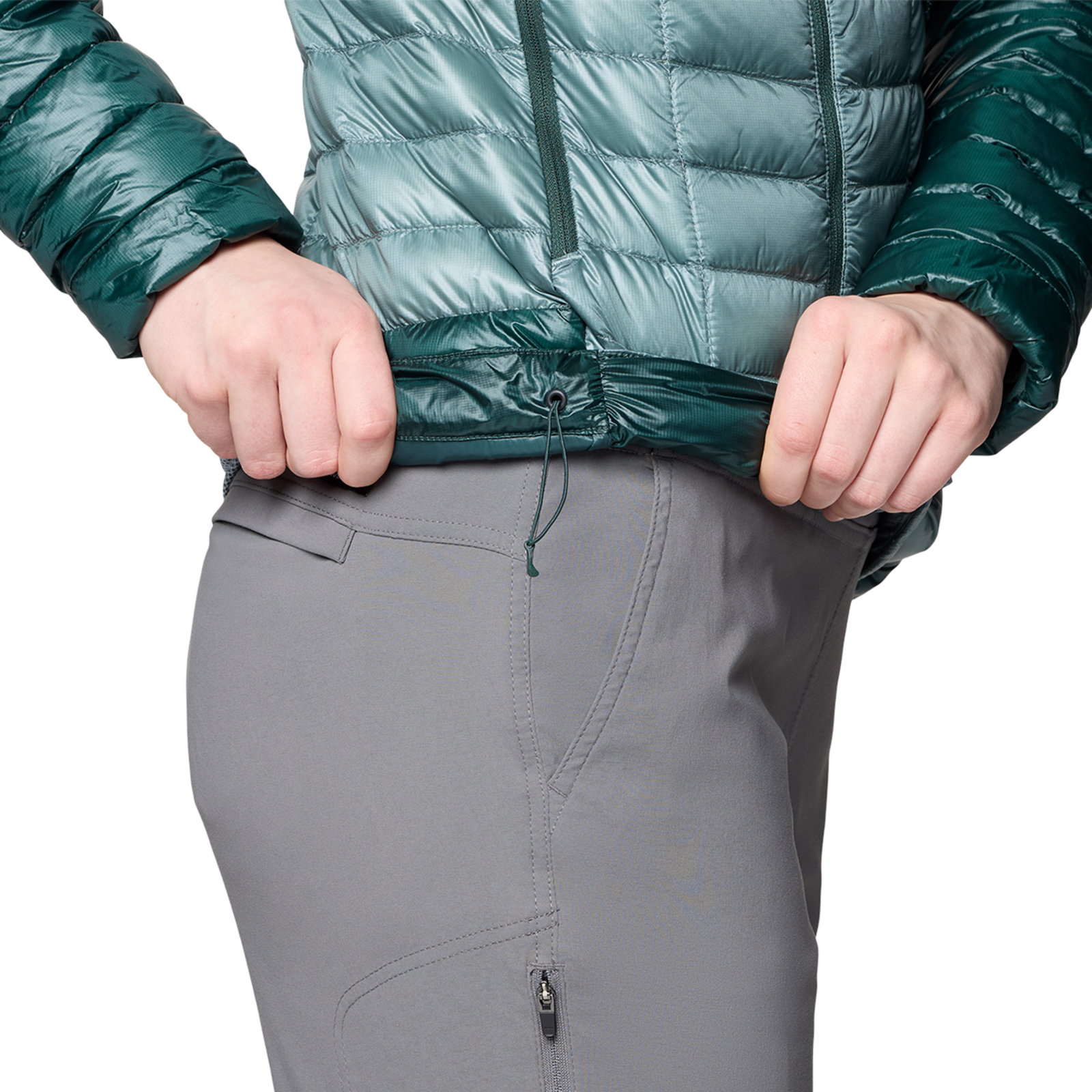 Mountain Hardwear W Ghost Whisperer™ Hoody in GRÜN