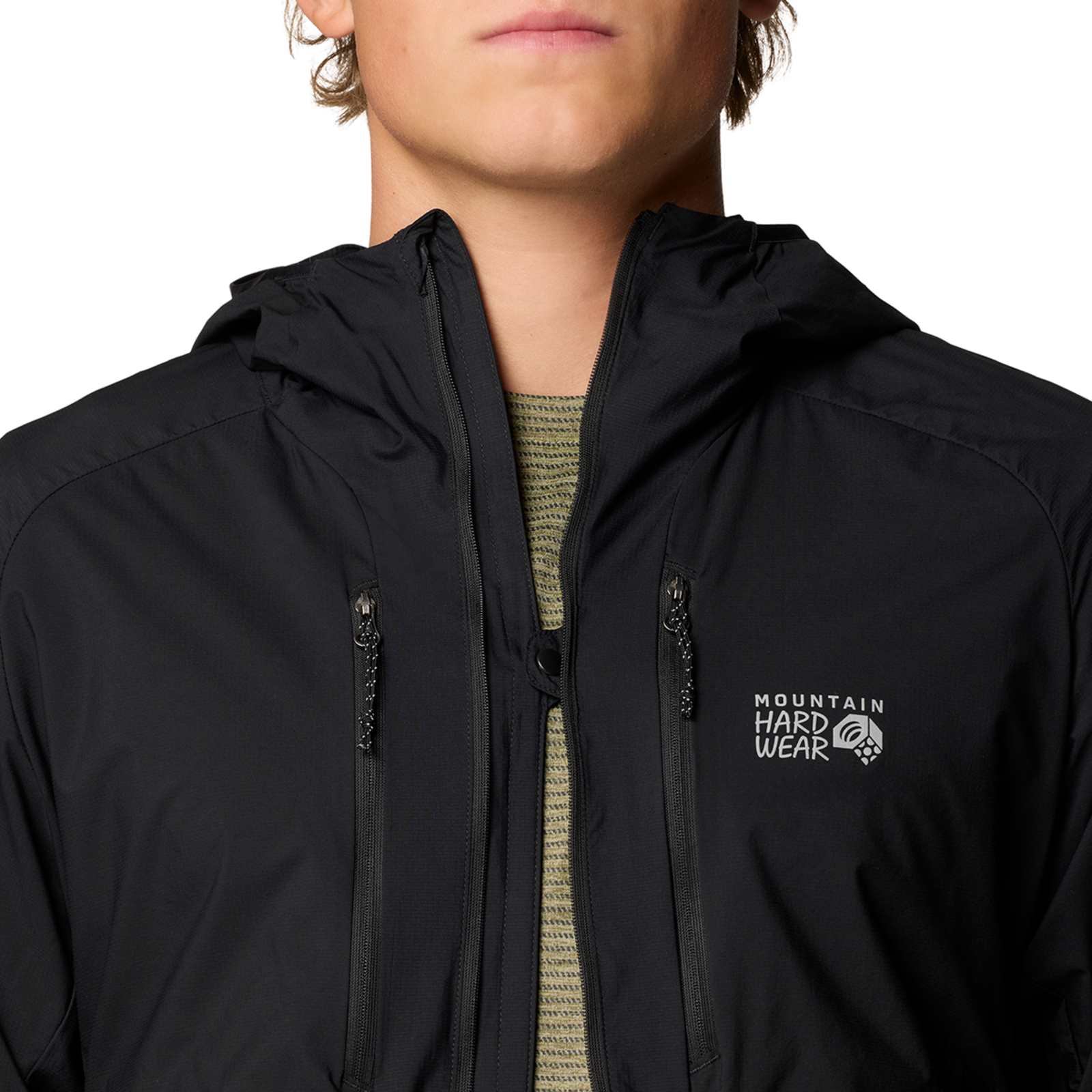 Mountain Hardwear M Kor AirShell™ Hybrid Hooded Jacket in