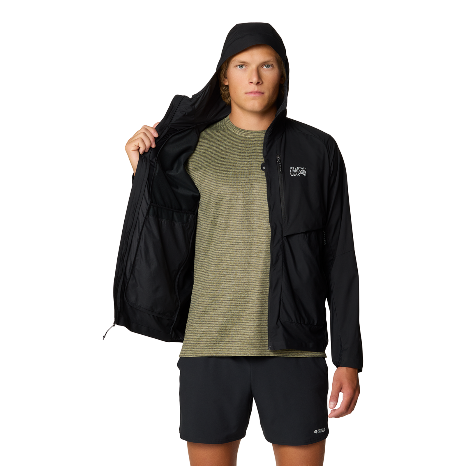 Mountain Hardwear M Kor AirShell™ Hybrid Hooded Jacket in