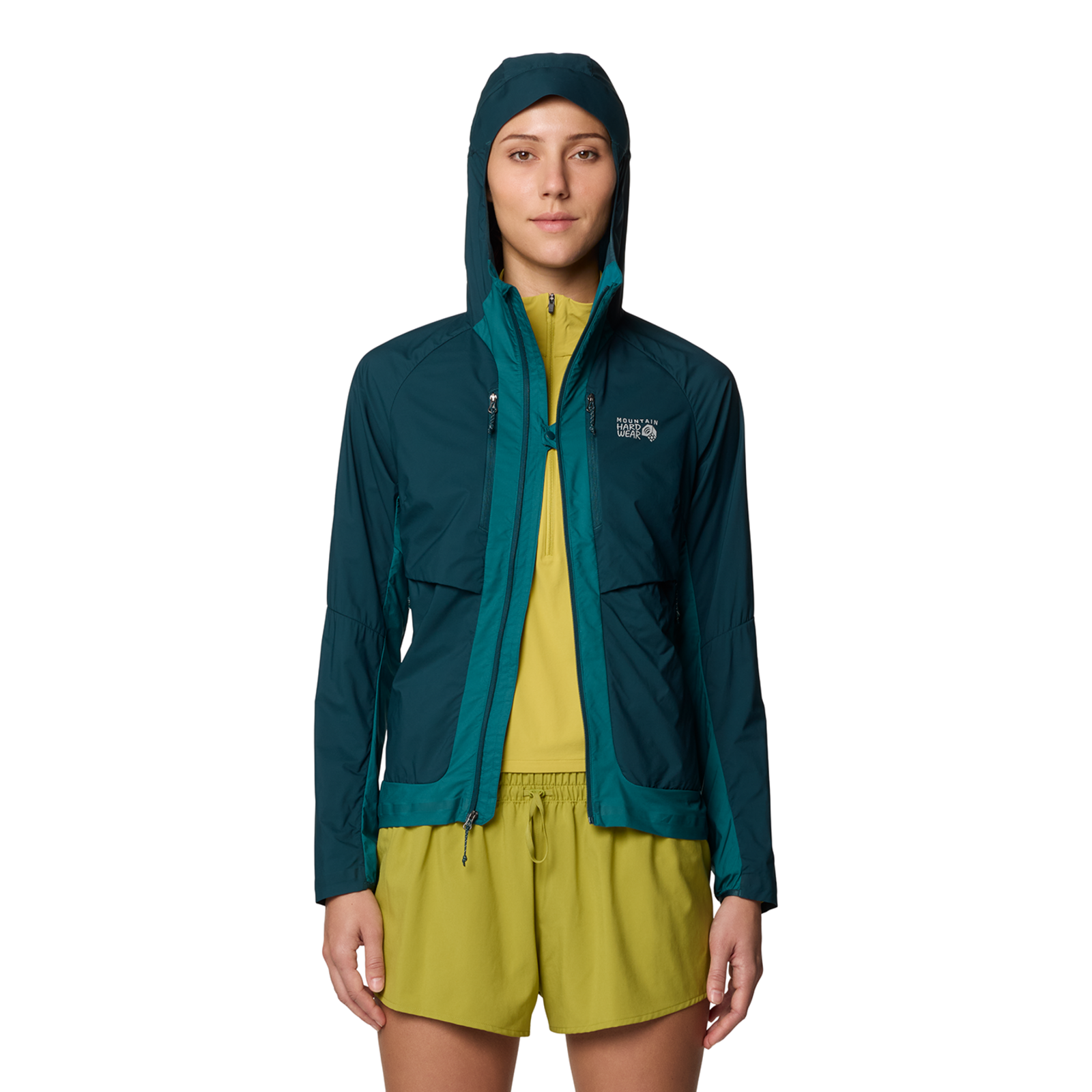 Mountain Hardwear W Kor AirShell™ Hybrid Hooded Jacket in