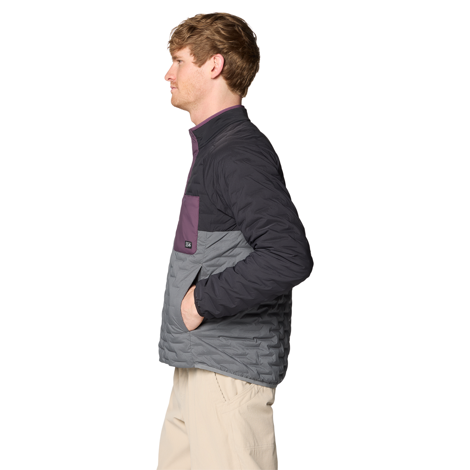 Mountain Hardwear M Stretchdown™ Light Snap Neck in MEHRFARBIG