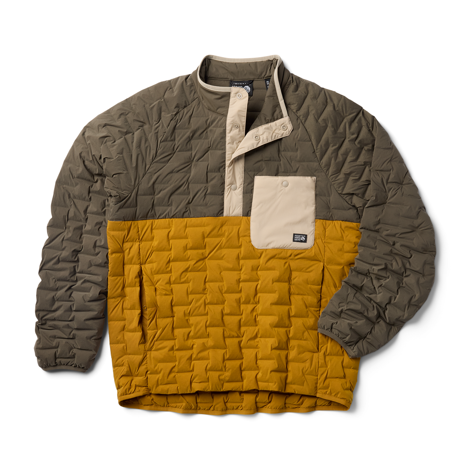 Mountain Hardwear M Stretchdown™ Light Snap Neck in MEHRFARBIG