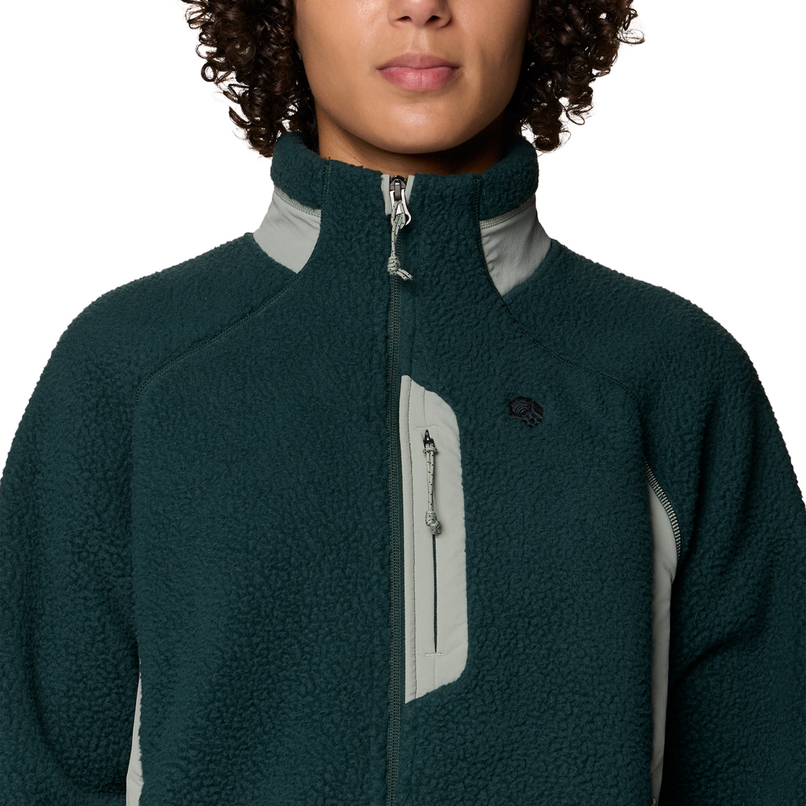 Mountain Hardwear W Deep Drift™ Fleece Full Zip in GRÜN